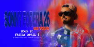 Sonny Fodera | San Diego Concert Calendar | House Show 2026 April