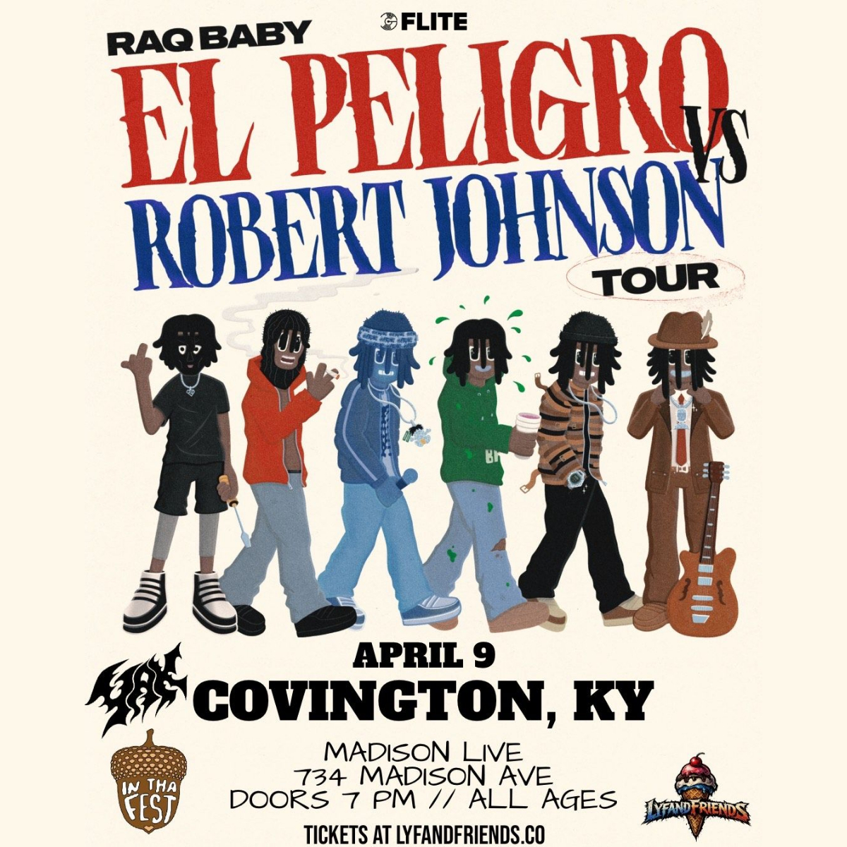 Raq Baby: El Peligro VS Robert Johnson Tour
