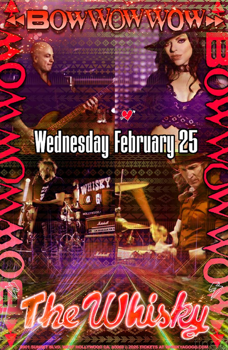 Bow Wow Wow, Tom Ciurczak Band, Kenneith Perrin, The Reruns (80's Tribute)