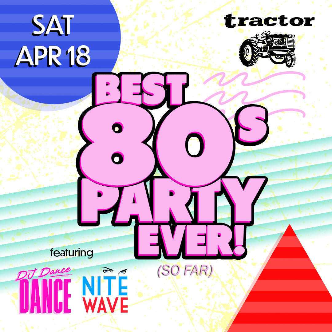 The Best 80s Party Ever! (So Far) Featuring: Nite Wave (80's New Wave) w/ DJ Dance Dance