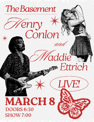 Henry Conlon w/ Maddie Ettrich at The Basement – Nashville, TN