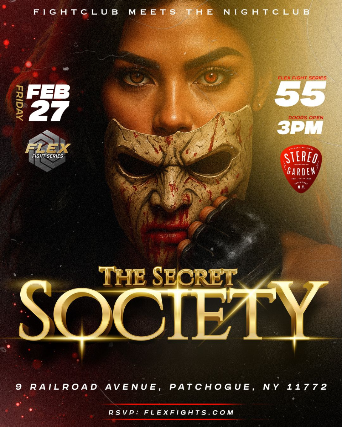THE SECRET SOCIETY at Stereo Garden – Patchogue, NY