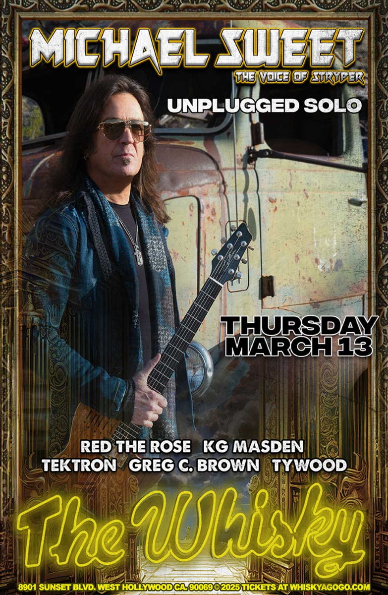Michael Sweet of Stryper (Solo Acoustic), Red the Rose, KG Masden, Tektron, Greg Brown, Ty Wood,   Chuck Rocha