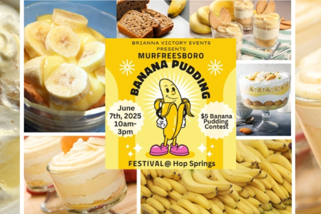 Banana Pudding Festival at Hop Springs – Outdoors – Murfreesboro, TN