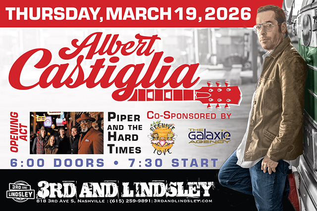 Albert Castiglia with Piper & The Hard Times