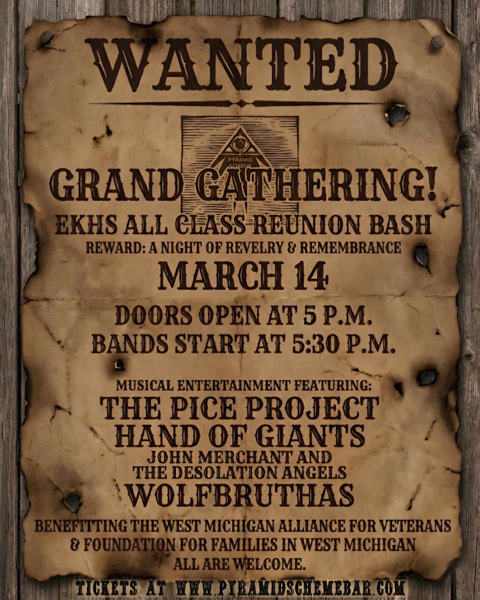 EKHS All Class Reunion Bash ft. The Pice Project + Hand of Giants + John Merchant and the Desolation Angels + Wolfbruthas
