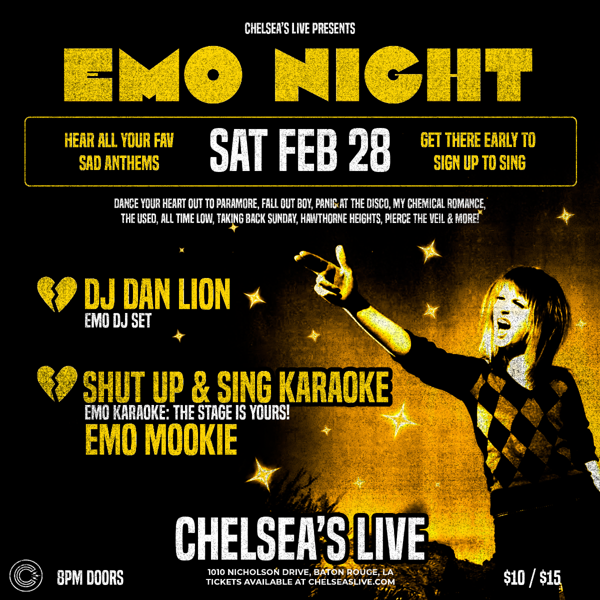 Emo Night Baton Rouge