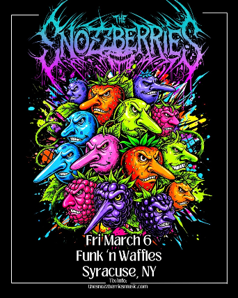 FREE SHOW - THE SNOZZBERRIES