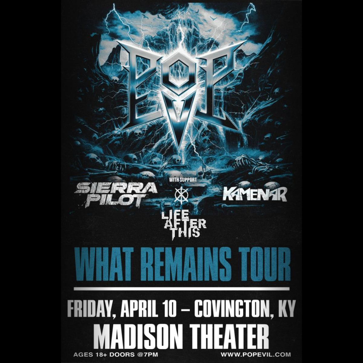 Pop Evil – The What Remains Tour
