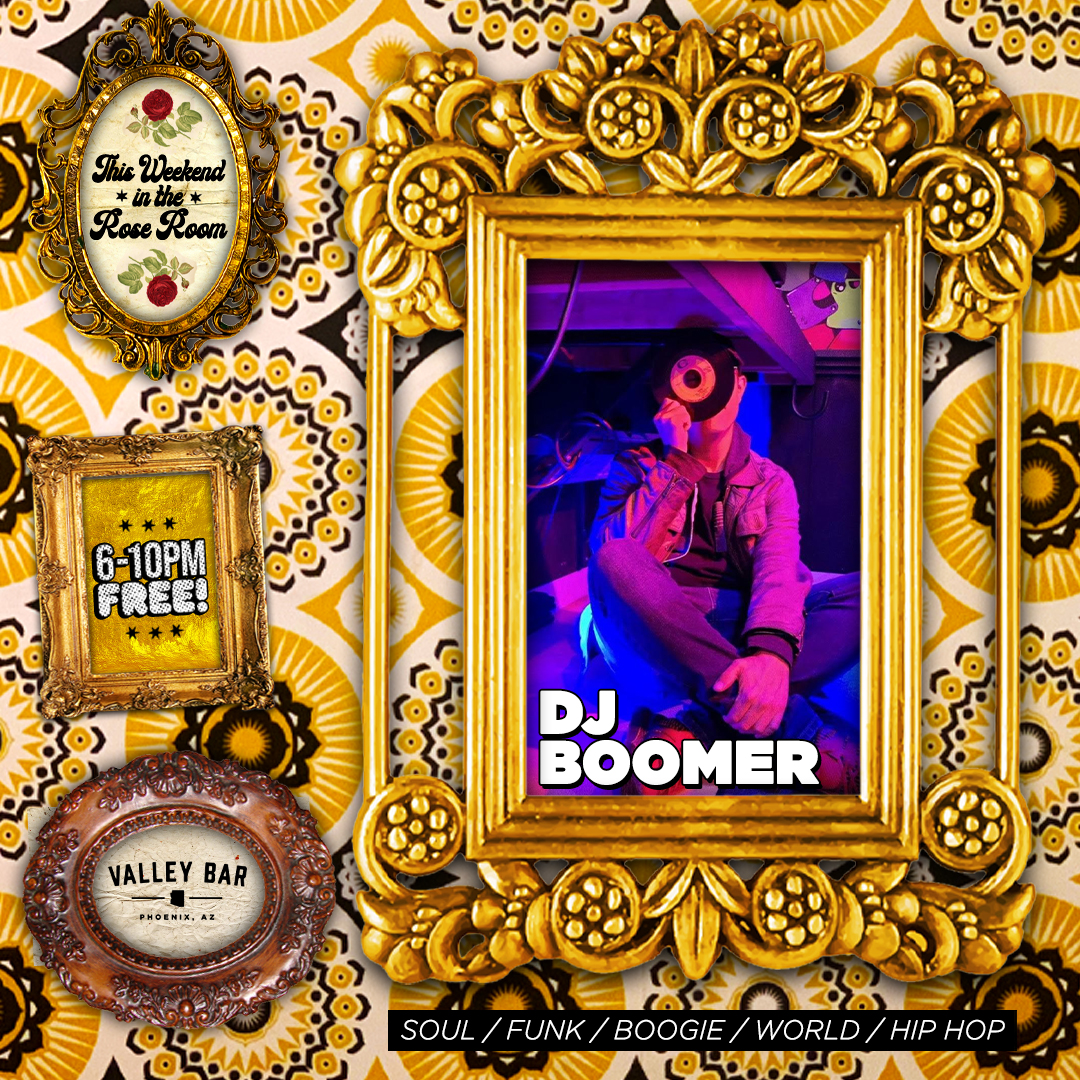 DJ BOOMER // SOUL / FUNK / WORLD / HIP-HOP | Event Image