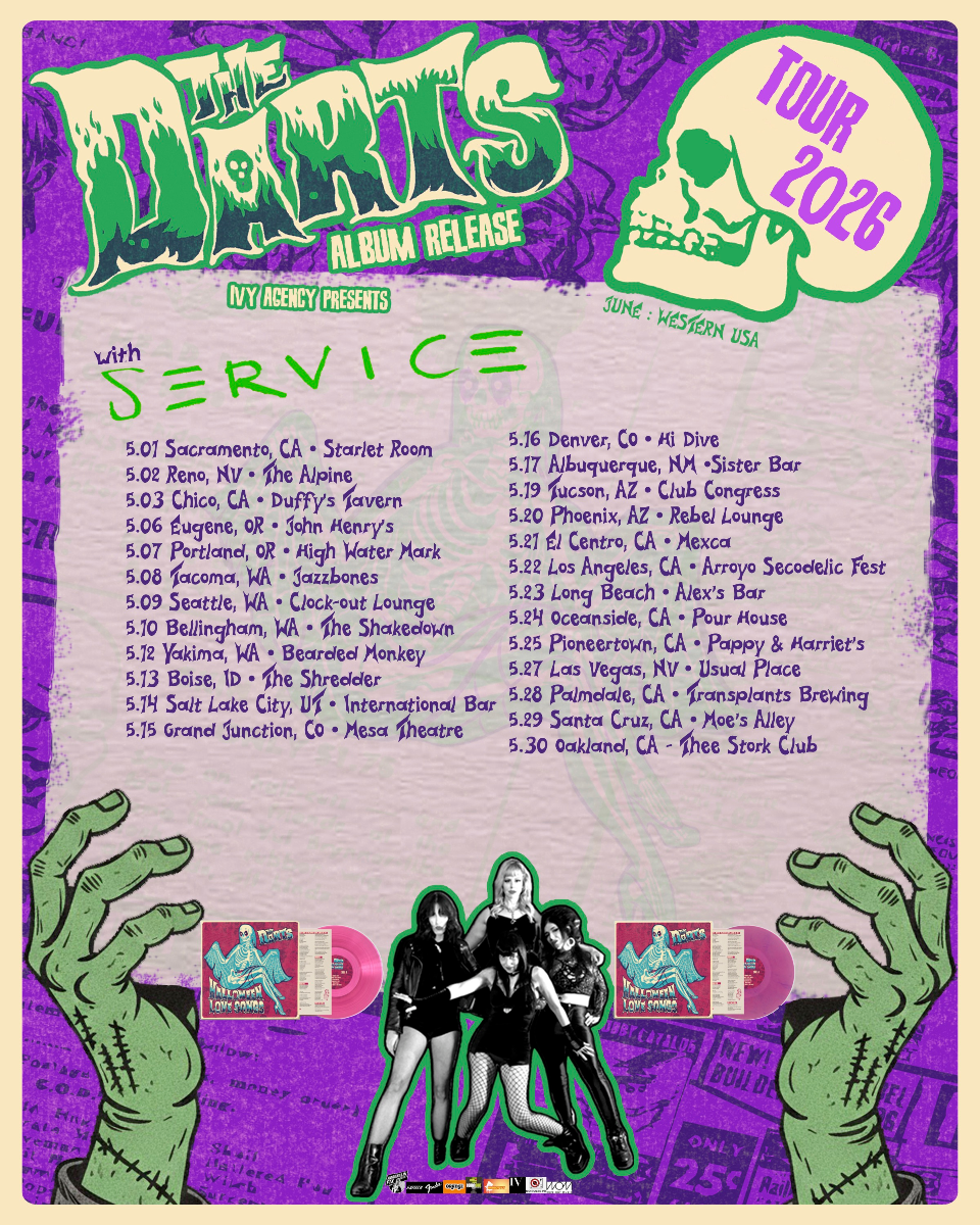 The Darts w/ Service and Pussy Velour | Event Image