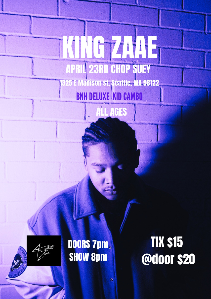 Event Image - King Zaae, Bxchii, Kid Cambo