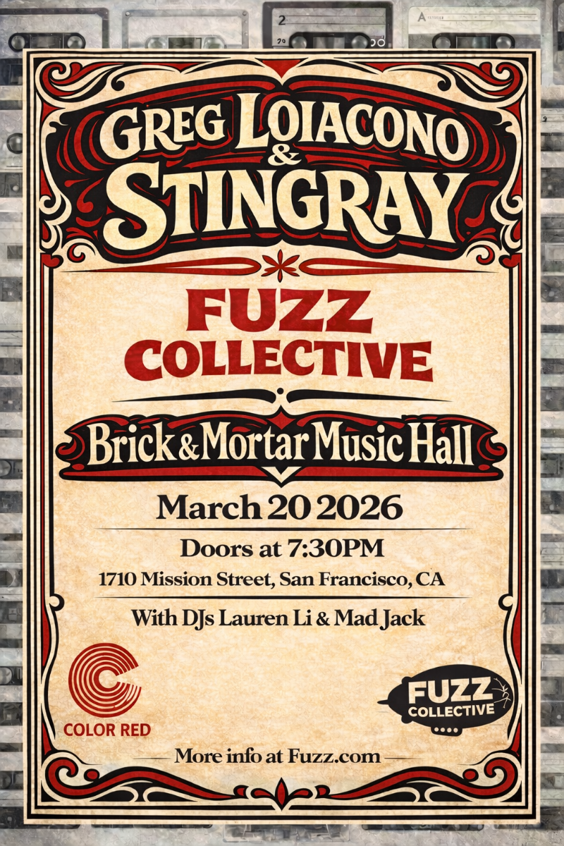 Greg Loiacono & Stingray with Fuzz Collective