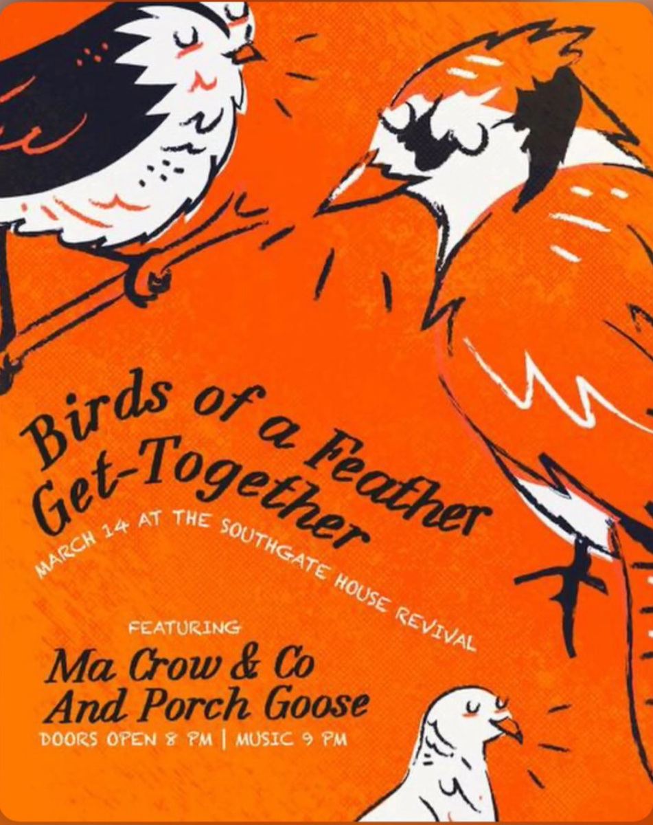 Ma Crow and Porch Goose