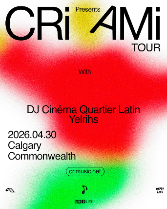 MODO-LIVE Presents CRi w/ DJ Cinéma Quartier Latin & Yelrihs