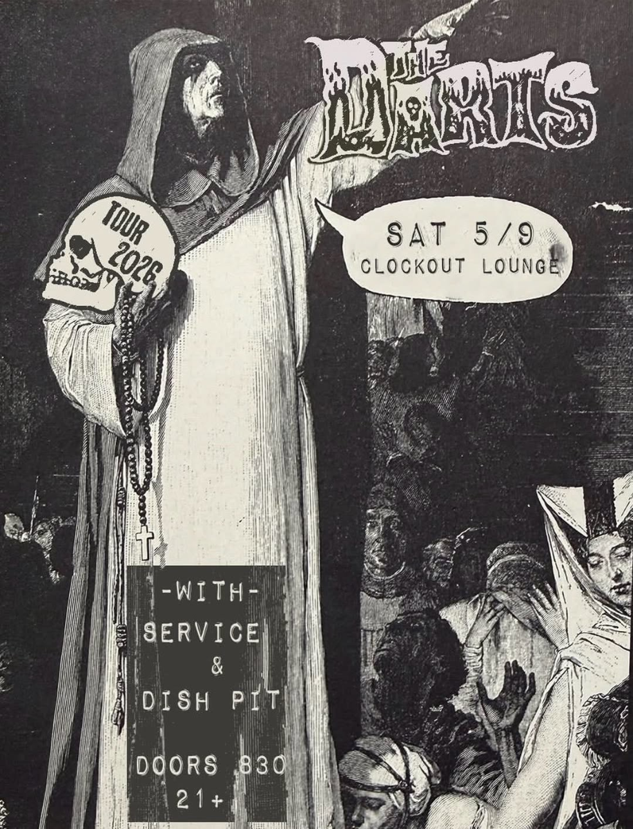 Clock-Out Lounge Presents: The Darts- U.S. (Album Release) w/ Service plus guest TBA