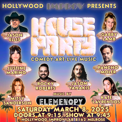 House Party ft. Rocky Roberts & more TBA! at Hollywood Improv (The Lab) – Hollywood, CA