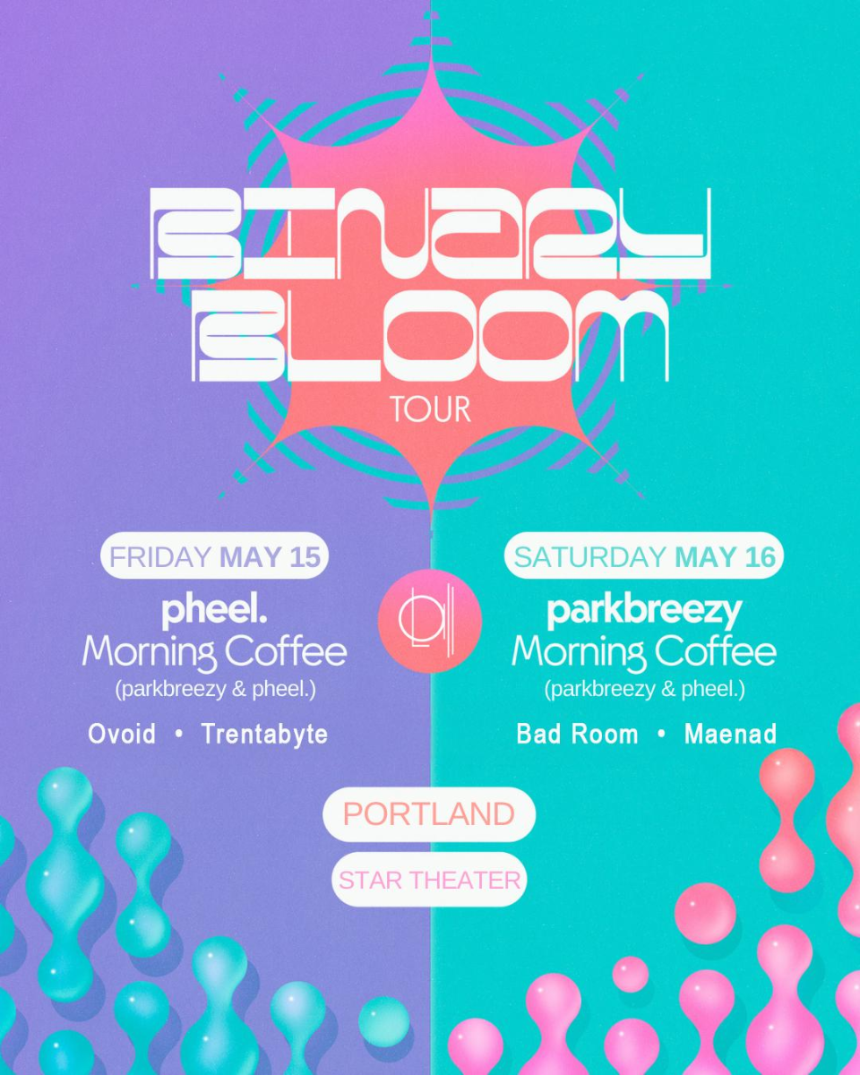 PARKBREEZY & PHEEL: THE BINARY BLOOM TOUR with Morning Coffee and Special Guests