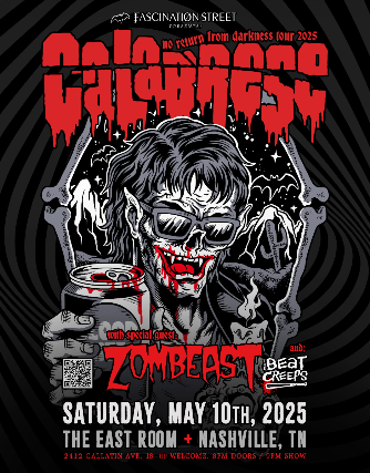 Fascination Street presents: CALABRESE w/ Zombeast at The East Room – Nashville, TN