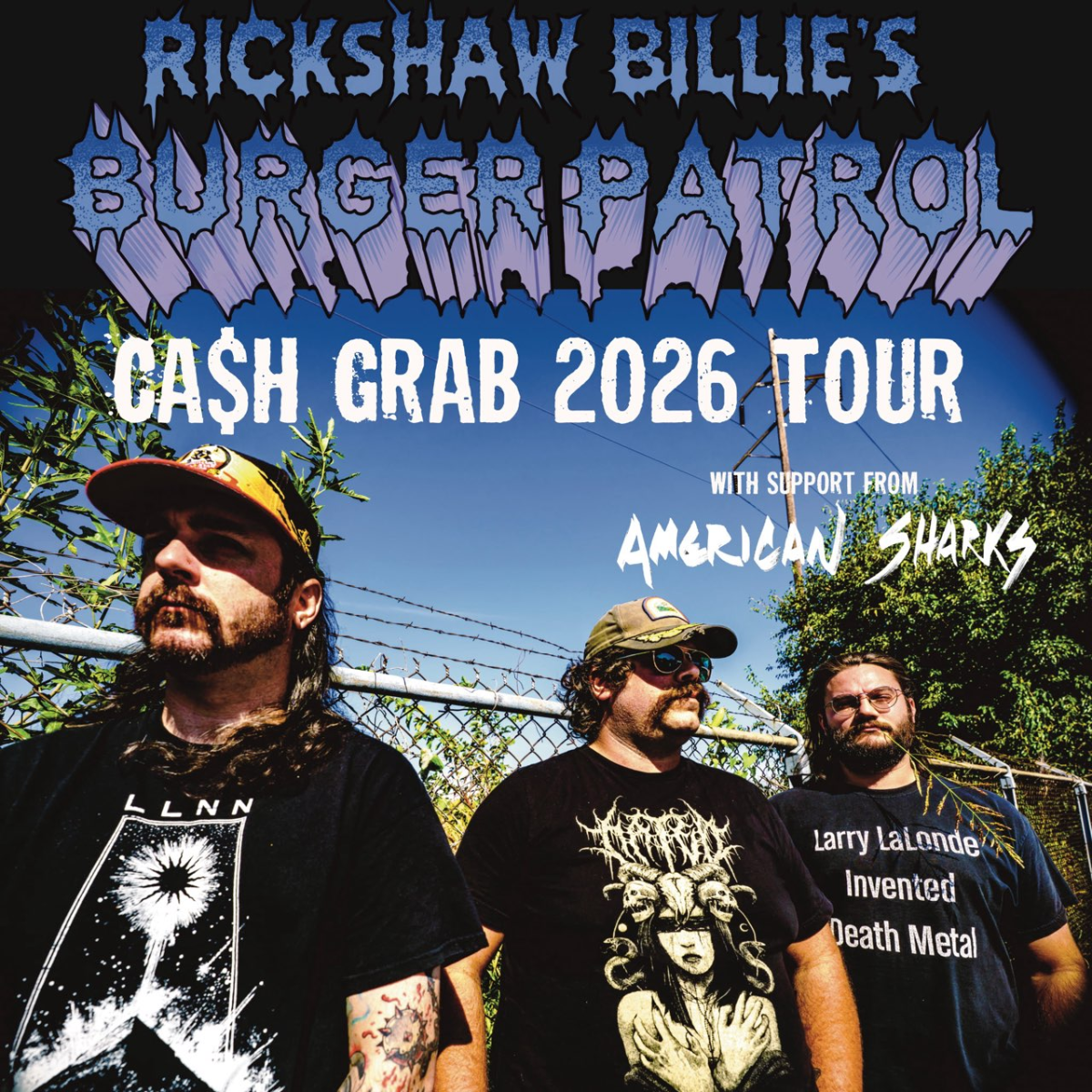Rickshaw Billie's Burger Patrol w/ American Sharks