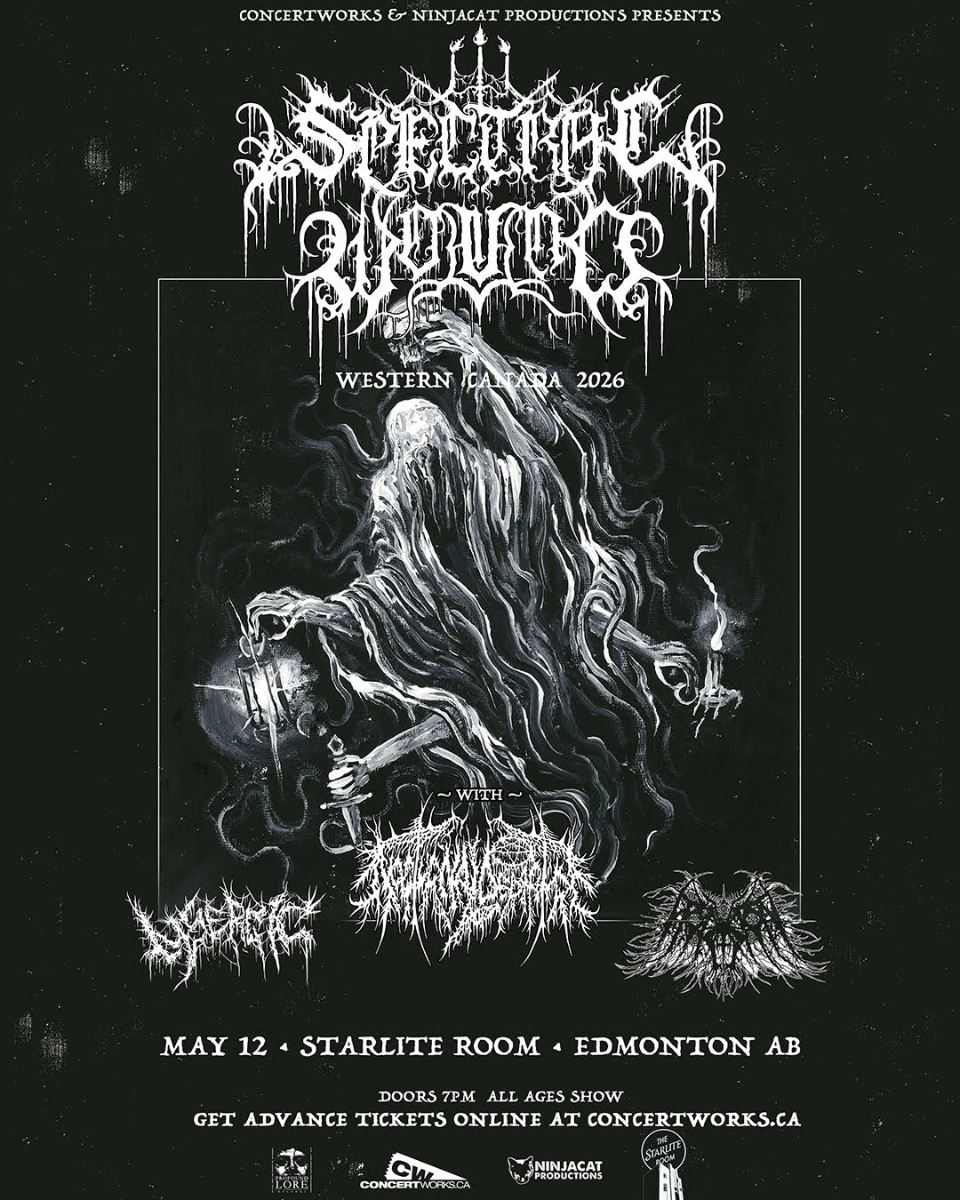 SPECTRAL WOUND w/ NÄCHTLICH, NOCTURNAL DEPARTURE & SORGUINAZIA