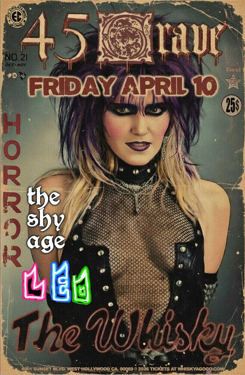 45 Grave, The Shy Age, LED, Yanming Lu Group, Wicked Six