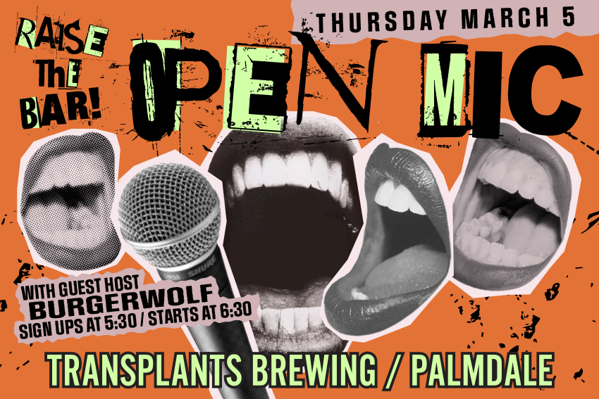 RAISE THE BAR: OPEN MIC NIGHT
