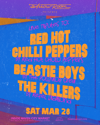 RHCP / Beastie Boys 海外コンサートポスターセット Tickets for RHCP, Beastie Boys, The Killers tributes and more