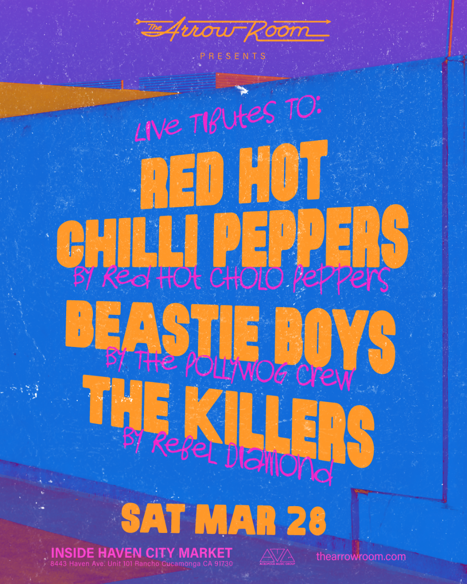 RHCP, Beastie Boys, The Killers tributes and more