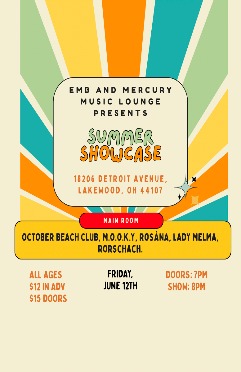October Beach Club, M.O.O.K.Y, Rosana, Lady Melma, Rorschach