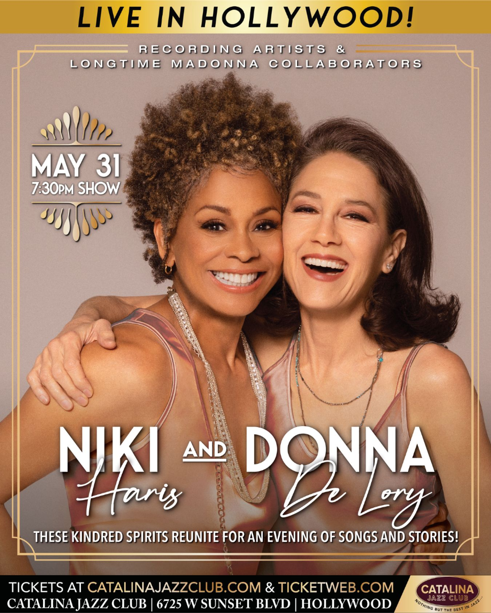 NIKI HARIS + DONNA DE LORY (Recording Artists & longtime Madonna collaborators)