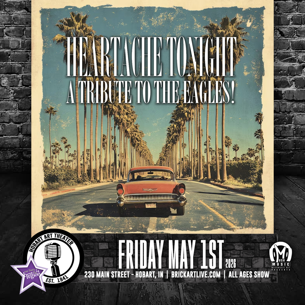 Eagles Tribute: Heartache Tonight