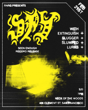 Spy/ Extinguish/ Slugger/ Slumped/ Lurks Image