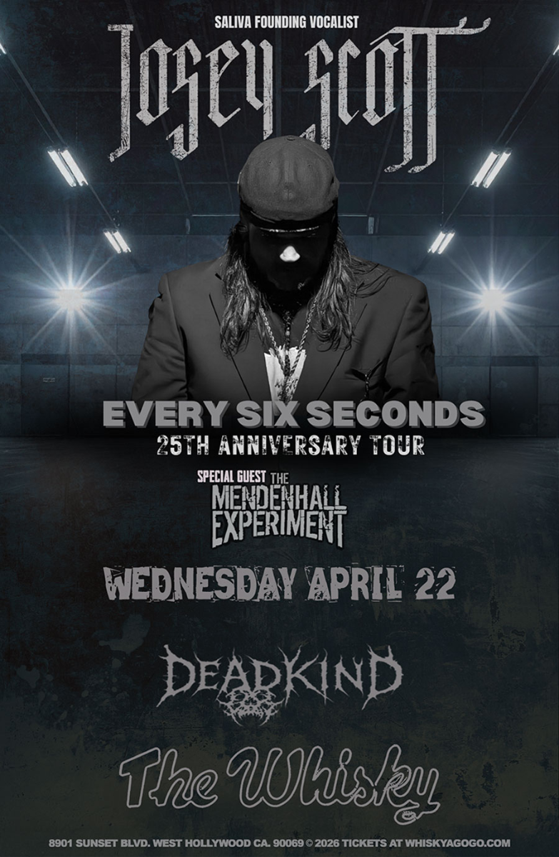 Josey Scott - Original voice of Saliva, Deadkind, The Mendenhall Experiment