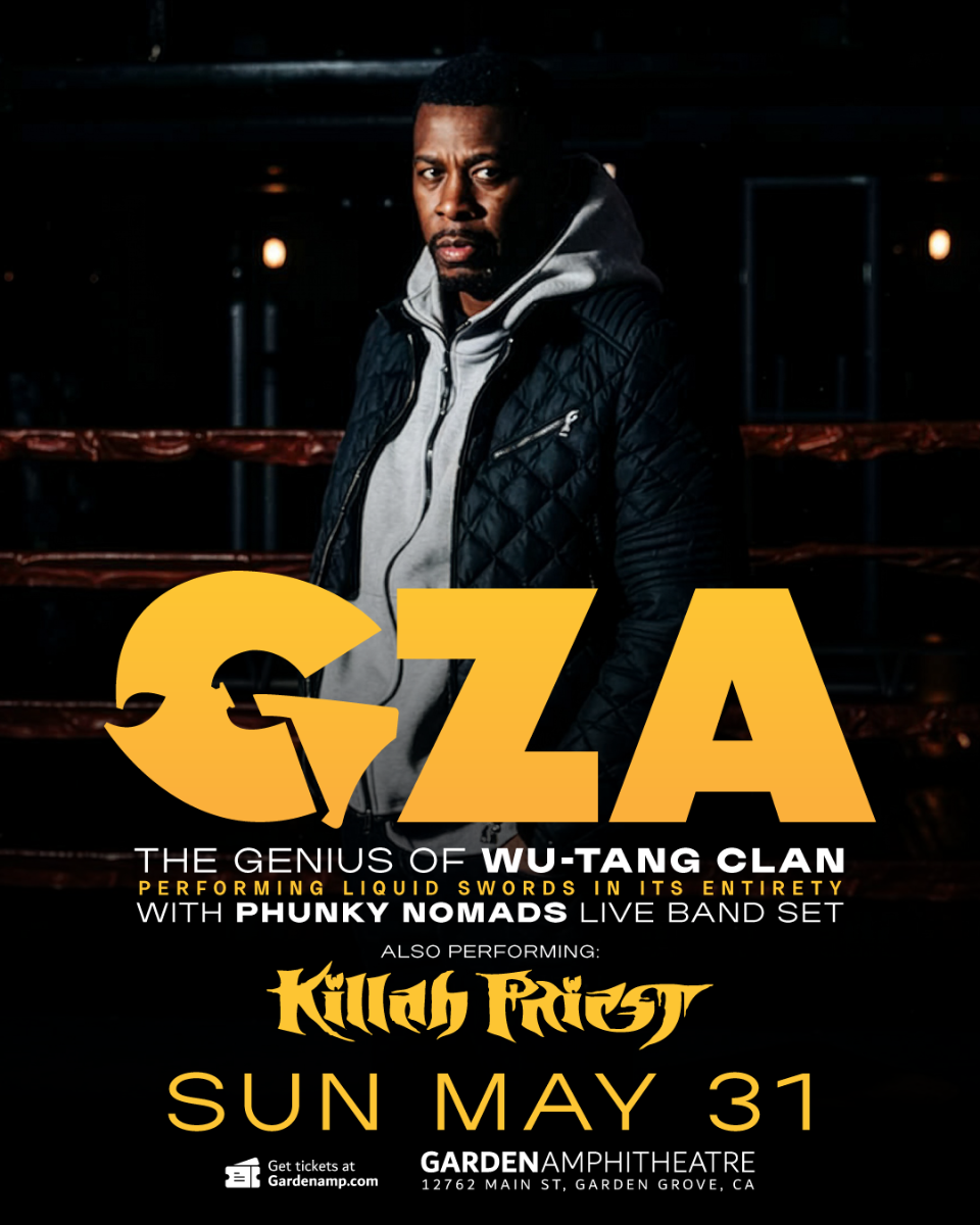 GZA of WU-TANG CLAN performing LIQUID SWORDS in it's entirety