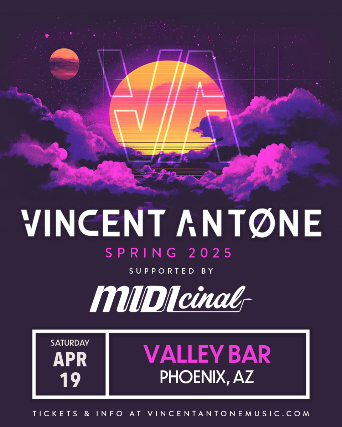 VINCENT ANTONE at Valley Bar – Phoenix, AZ