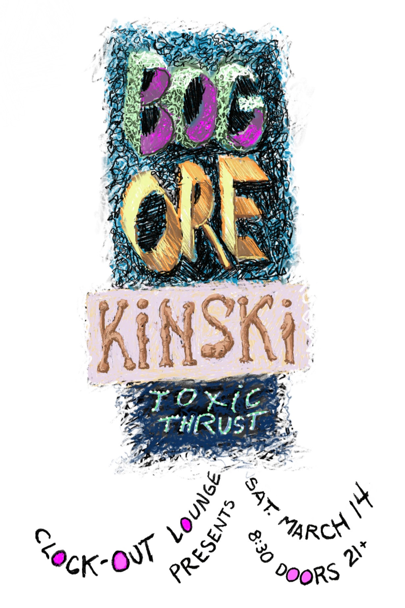 Clock-Out Lounge Presents: Bog Ore w/ Kinski, Toxic Thrust