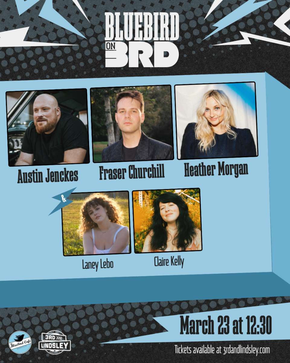 Bluebird On 3rd featuring Austin Jenckes , Fraser Churchill , Heather Morgan with Laney Lebo and Claire Kelly