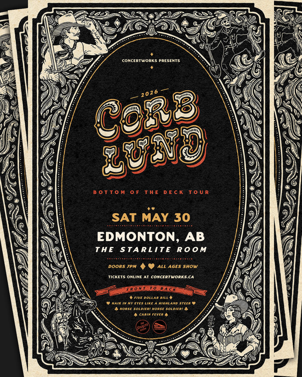 Corb Lund Performing Five Dollar Bill / Hair In My Eyes Like A Highland Steer