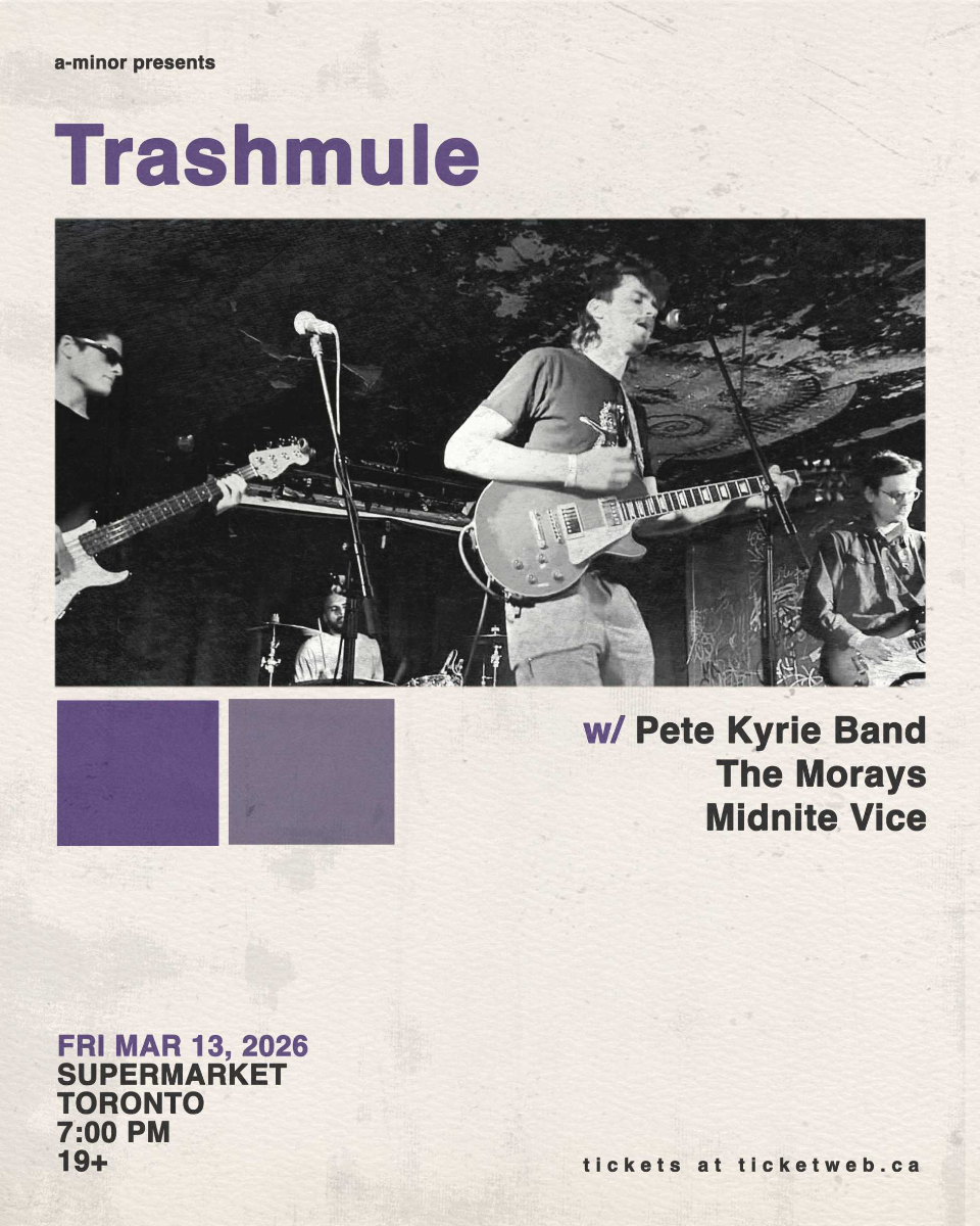 Trashmule w/ Pete Kyrie Band, The Morays & Midnite Vice