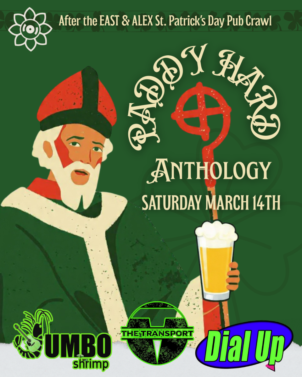 "PADDY HARD!" - St. Patrick's Parade Day - Dial Up - The Transport - Jumbo Shrimp