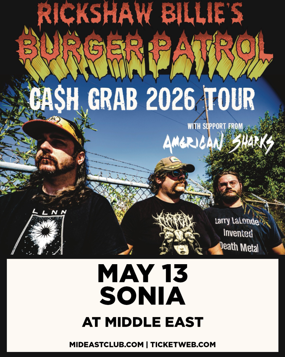 Rickshaw Billie's Burger Patrol, American Sharks | Event Image