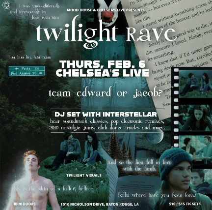 Twilight Rave with Interstellar at Chelsea’s Live – Baton Rouge, LA