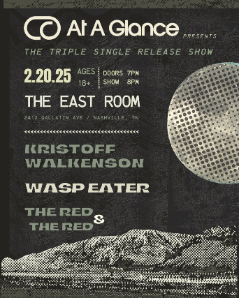 Kristoff Walkenson / wasp eater / The Red & the Red at The East Room – Nashville, TN