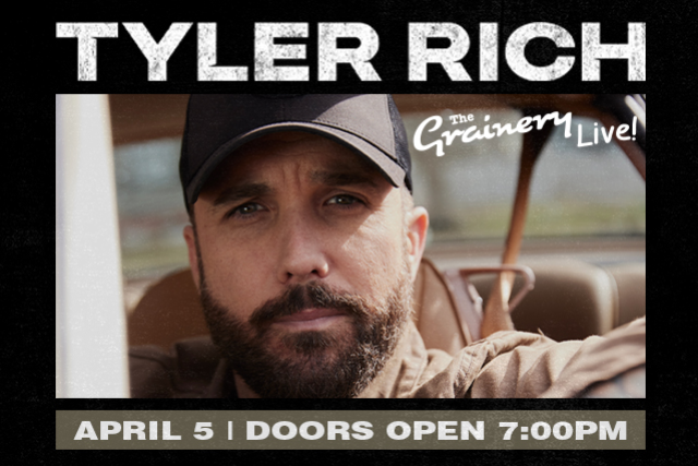 Tyler Rich at The Grainery – Plain City, OH