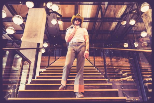 Ellis Bullard  with  The Rangers at Carol's Pub