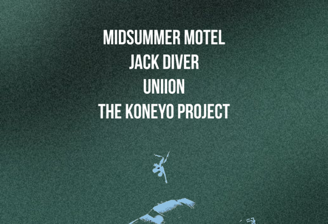 Midsummer Motel, Jack Diver, Uniion, and The Koneyo Project: Live in Murfreesboro