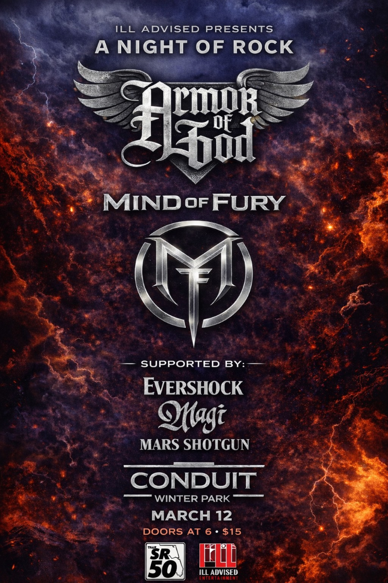 Armor of God, Mind of Fury, Evershock, Magi, and Mars Shotgun