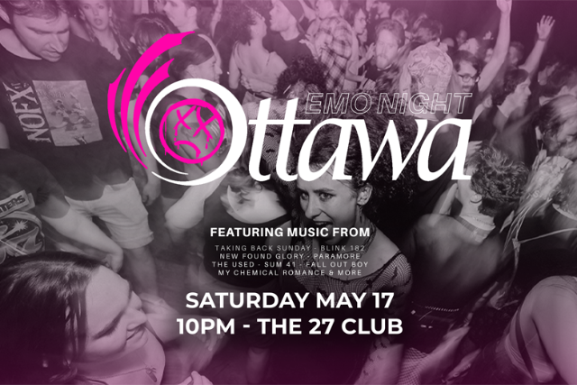 Emo Night Ottawa at The 27 Club – Ottawa, Canada