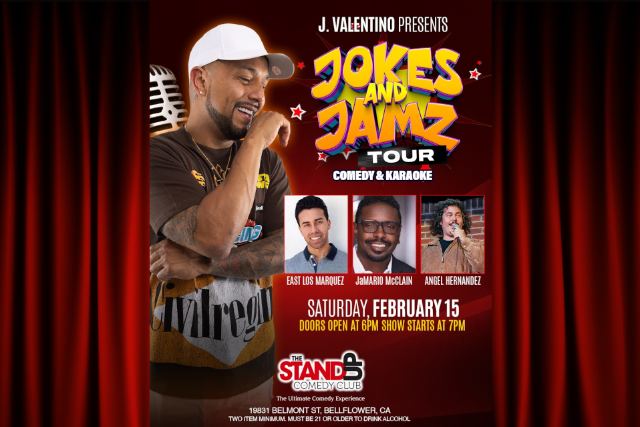 Jokes & Jamz at The Stand Up Comedy Club – Bellflower, CA